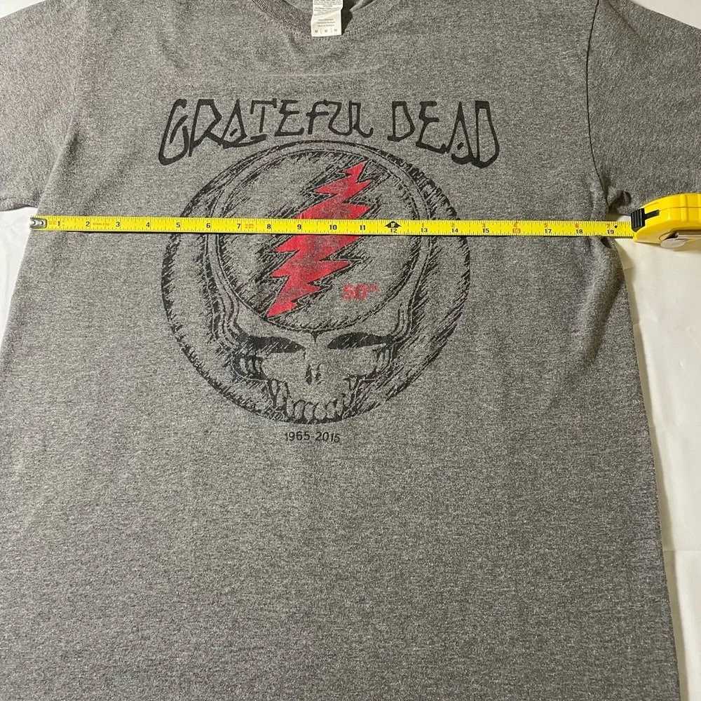 Grateful Dead Short Sleeve Tee Gildan Gray - Picture 2 of 8